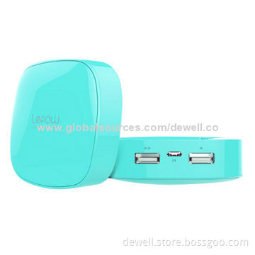 Universal 4000mAh power bank, plastic case, 18650 battery, with high quality